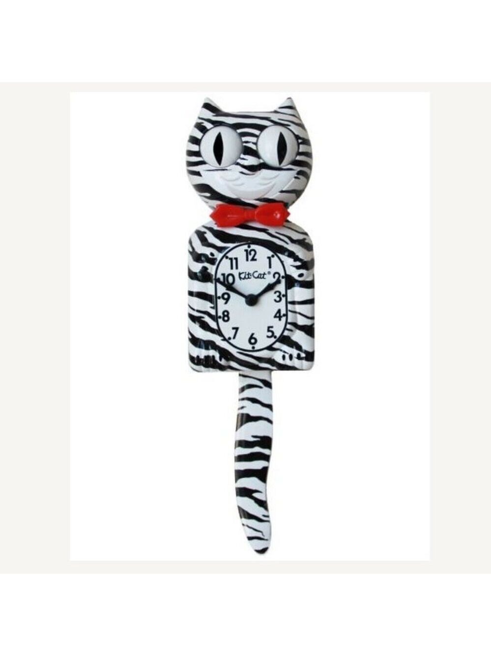 Retried Exotic Pet Collection Zebra Kit-Cat Klock clock LAST ONE! - Picture 1 of 1